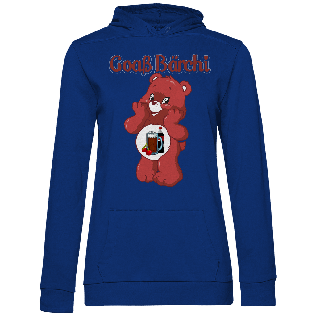 Goaß Bärchi - Glücksbärchi - Damen Hoodie Royal