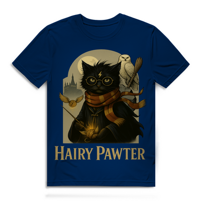 Hairy Pawter Harry Potter Katze - Herren Premium Bio T-Shirt