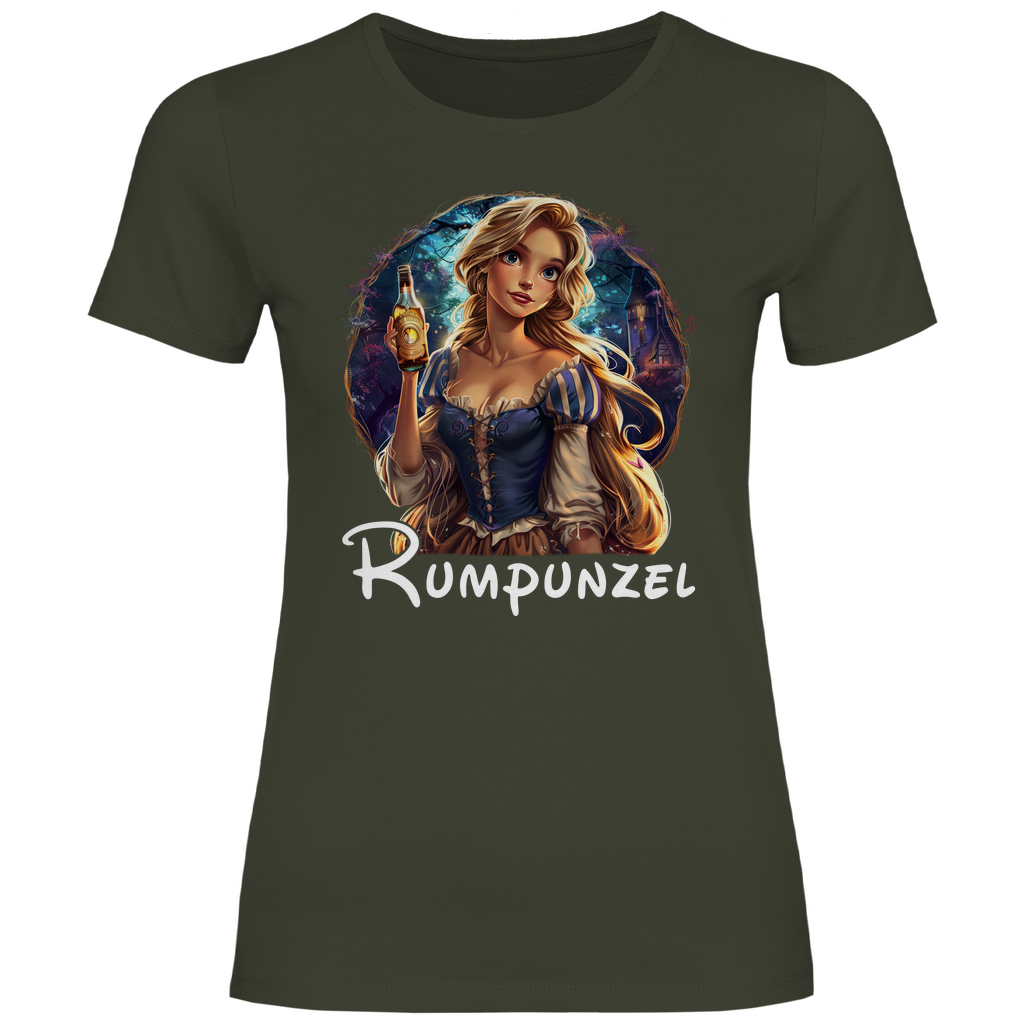 Rumpunzel Retro - Damenshirt