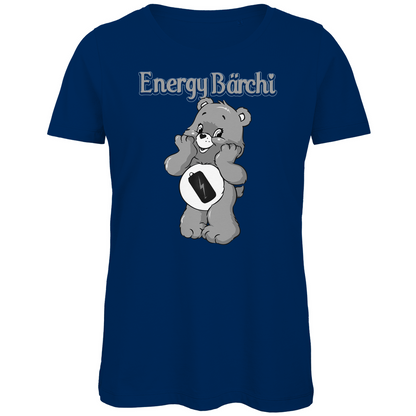 Energy Bärchi - Glücksbärchi - Damen Premium Bio T-Shirt Navy