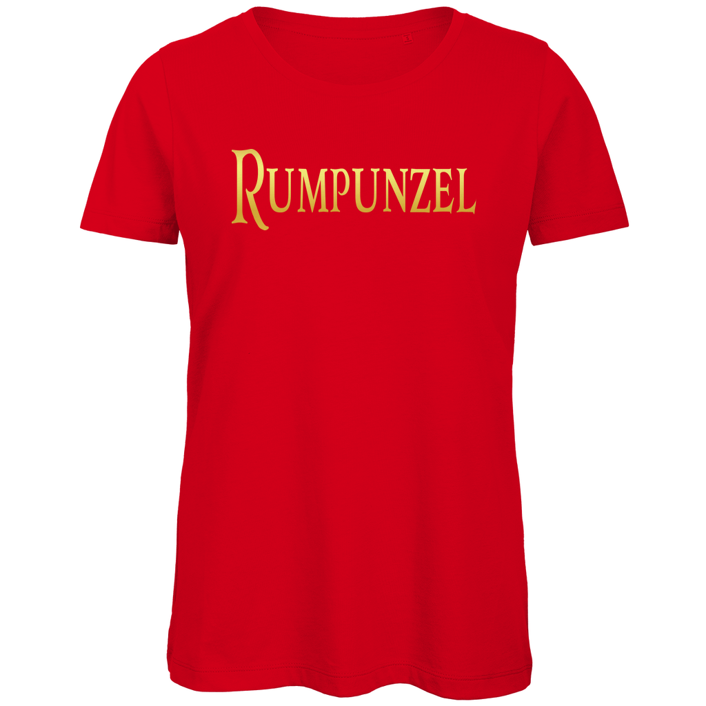 Rumpunzel - Prinzessin Gold - Damen Premium Bio T-Shirt