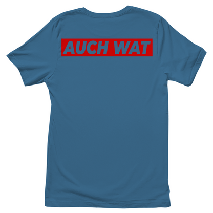 Hinten steht auch wat - Beidseitiger Druck - Damenshirt