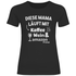 Diese Mama läuft mit Kaffee, Wein & Amazon Prime - Damenshirt Black