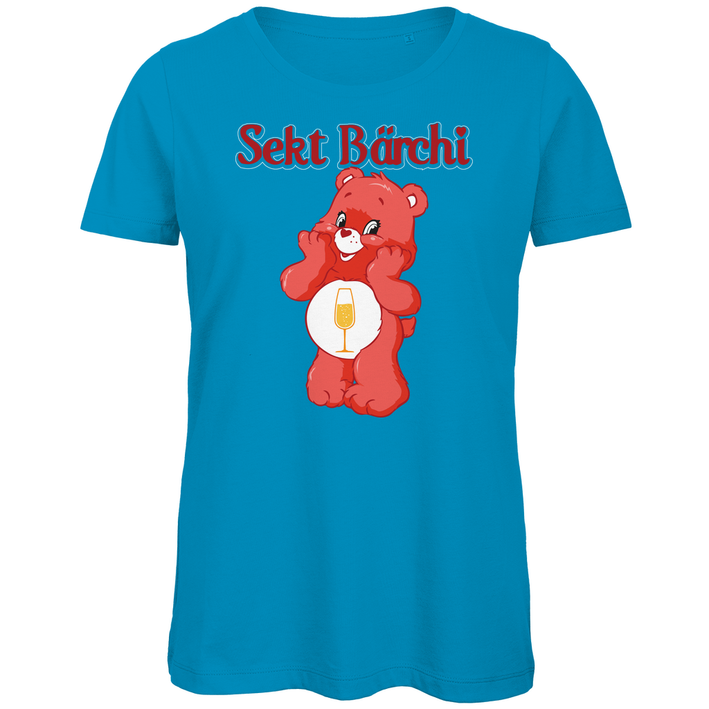 Sekt Bärchi - Glücksbärchi - Damen Premium Bio T-Shirt