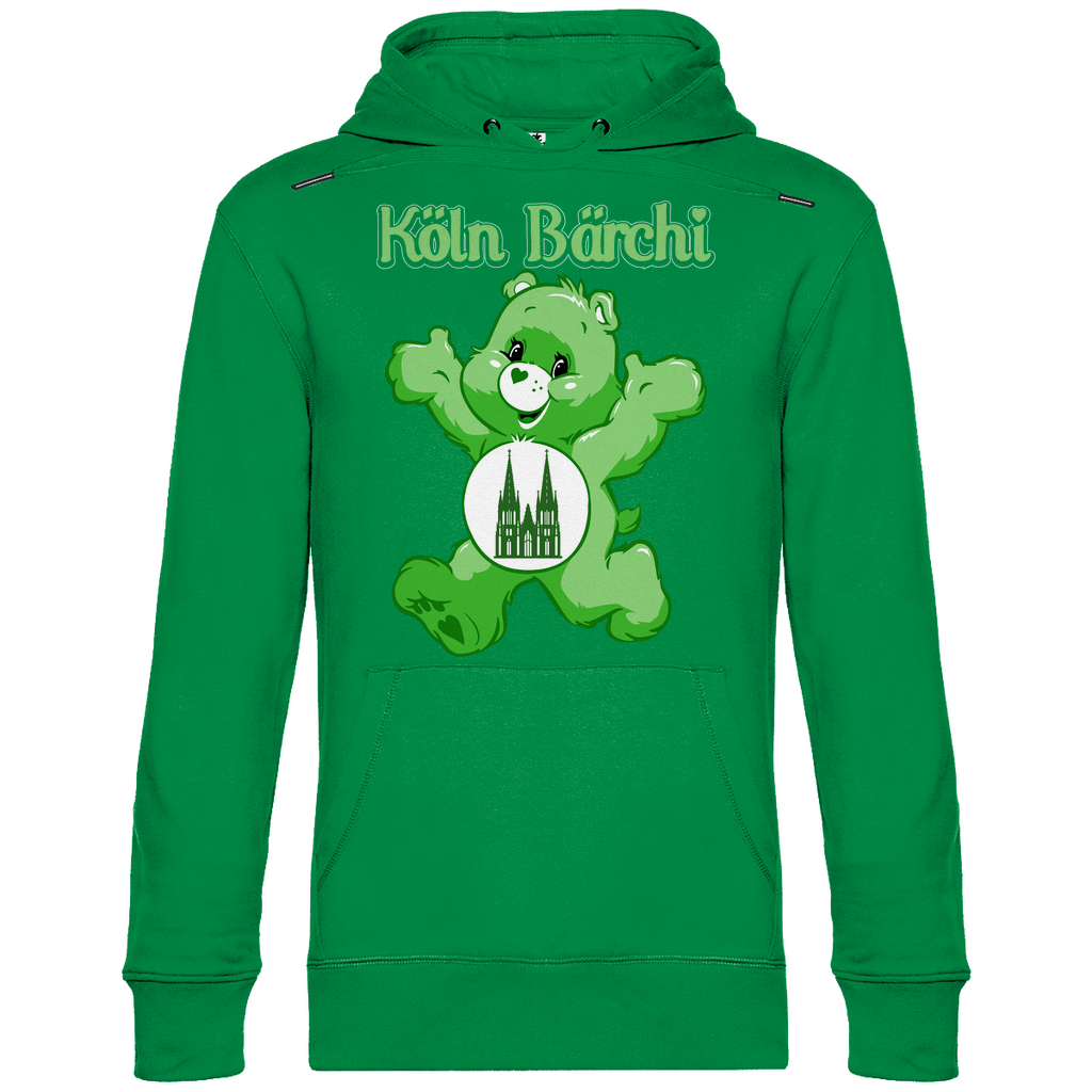 Köln Bärchi - Glücksbärchi - Unisex Hoodie Kelly Green