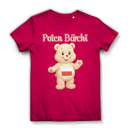 Polen Bärchi - Glücksbärchi - Damen Premium Bio T-Shirt