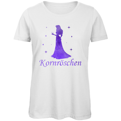 Kornröschen - Prinzessin Aquarell - Damen Premium Bio T-Shirt