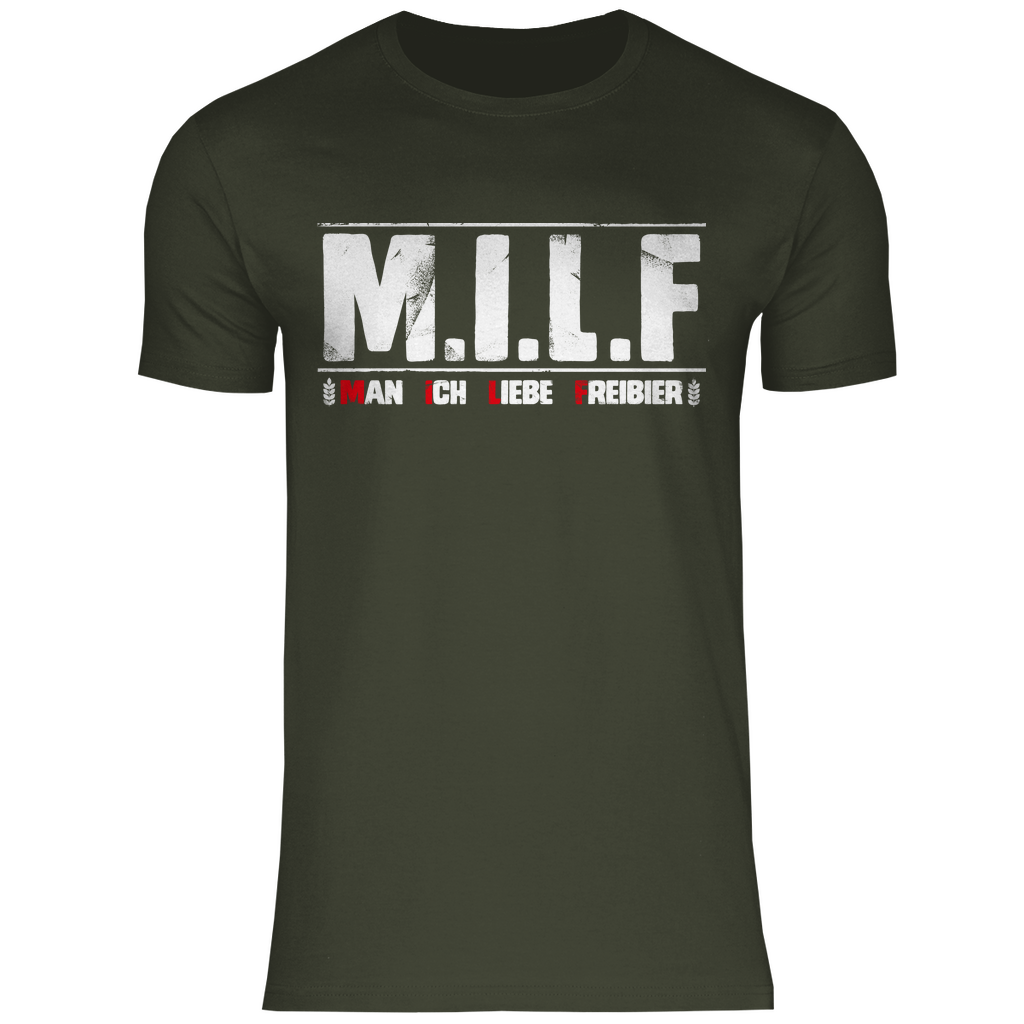 MILF man ich liebe Freibier - Herren Shirt