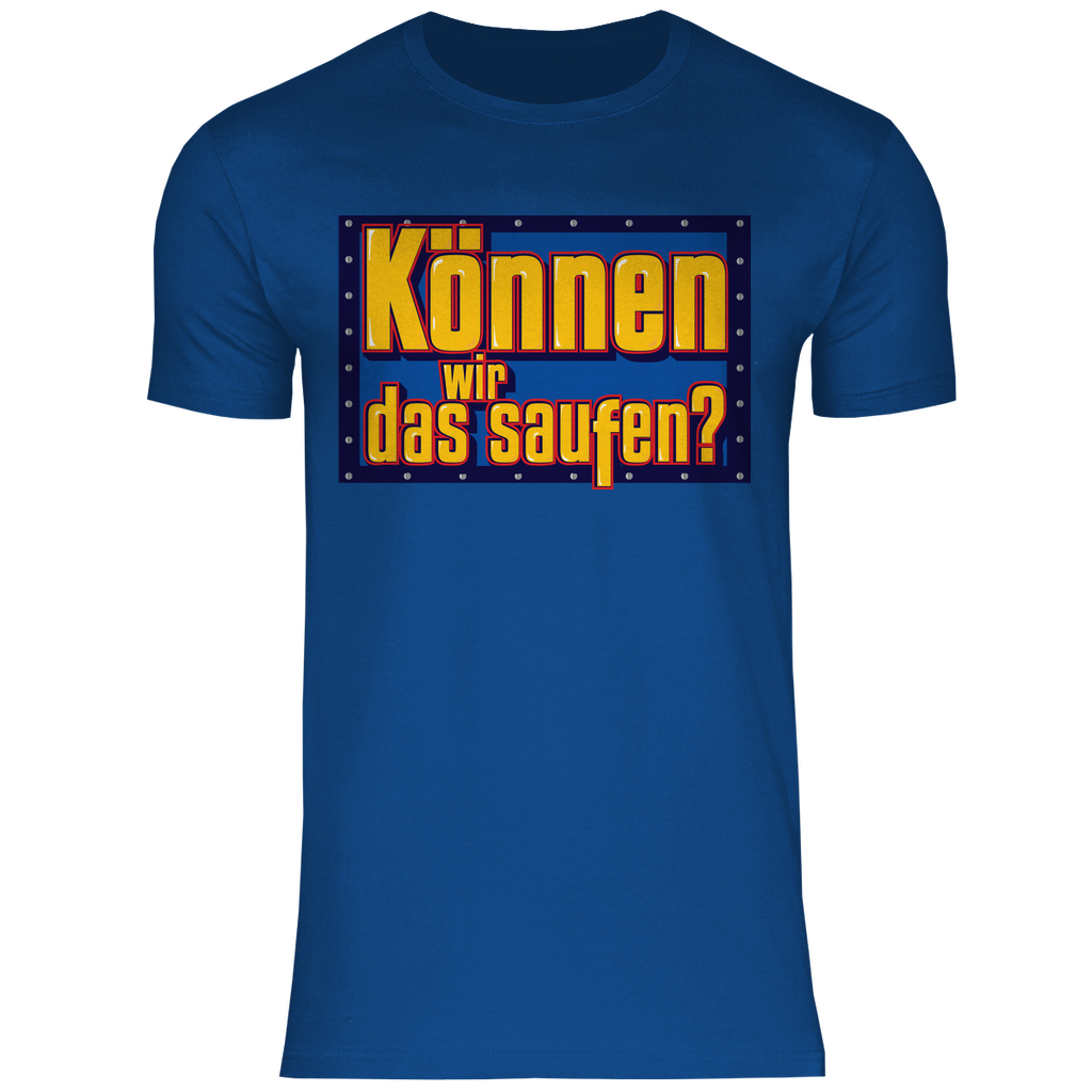 Können wir das saufen? Bob der Baumeister - Herren Shirt