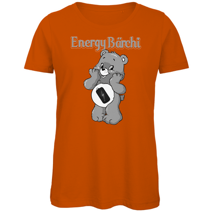 Energy Bärchi - Glücksbärchi - Damen Premium Bio T-Shirt Urban Orange