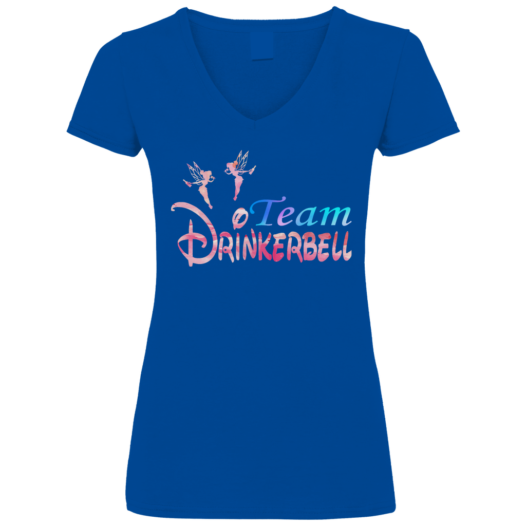 Team Drinkerbell - V-Neck Damenshirt
