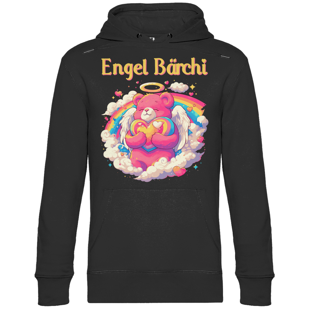 Engel Bärchi - Glücksbärchi - Unisex Hoodie Black