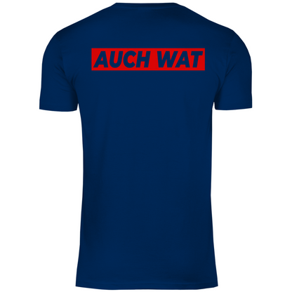 Hinten steht auch wat - Beidseitiger Druck - Herren Shirt