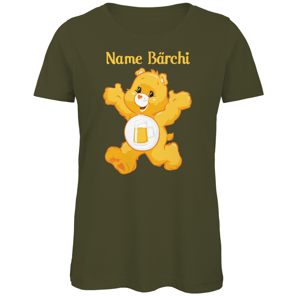 Bier Bärchi - Glücksbärchi - Personalisierbar - Damen Premium Bio T-Shirt