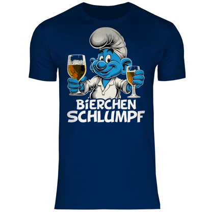 Bierchen Schlumpf Grafik - Herren Shirt