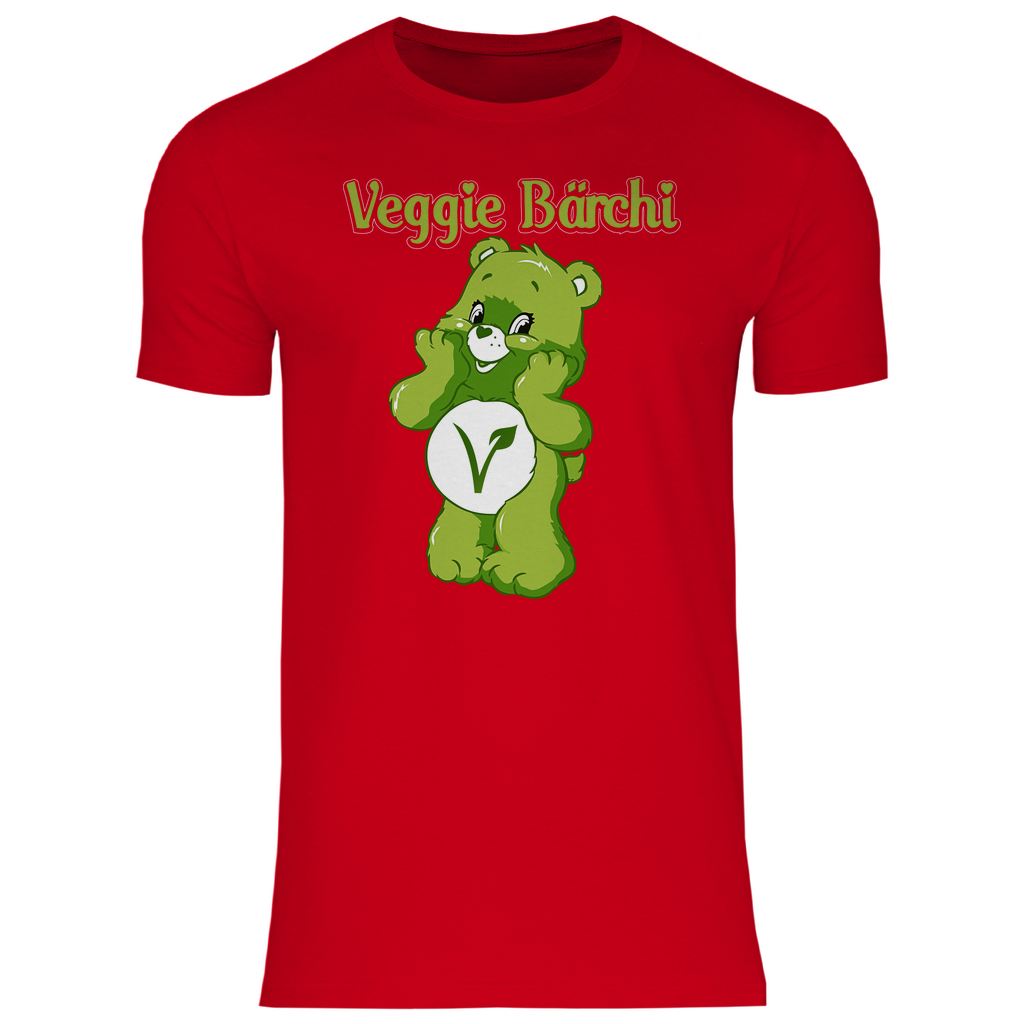 Veggie Bärchi - Glücksbärchi - Herren Shirt