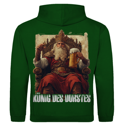 König des Durstes - Herren Hoodie Bottle Green