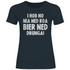 I hob no nia ned koa Bier ned drunga - Damenshirt Dark Grey Solid