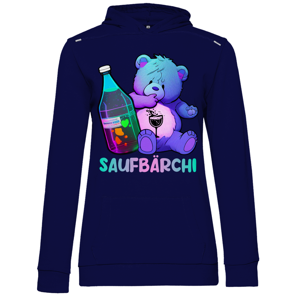 Saufbärchi - Glücksbärchi - Damen Hoodie