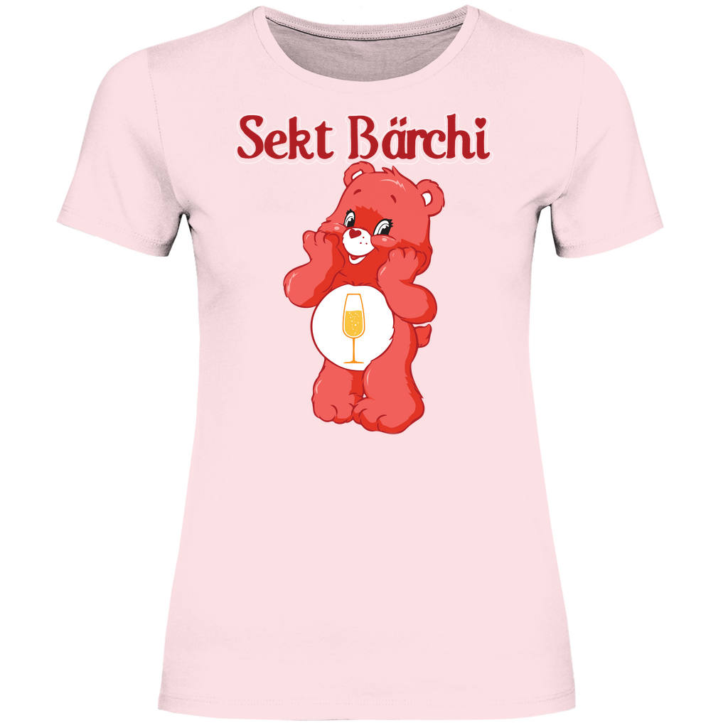 Sekt Bärchi - Glücksbärchi - Damenshirt
