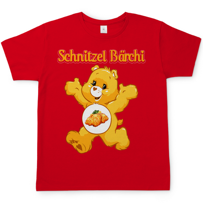 Schnitzel Bärchi - Glücksbärchi - Herren Shirt Red