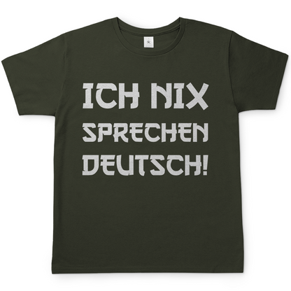 Ich nix sprechen Deutsch! - Herren Shirt