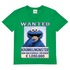 Wanted Krümelmonster Raub und Schmuggel von Keksen - Herren V-Neck T-Shirt Kelly Green
