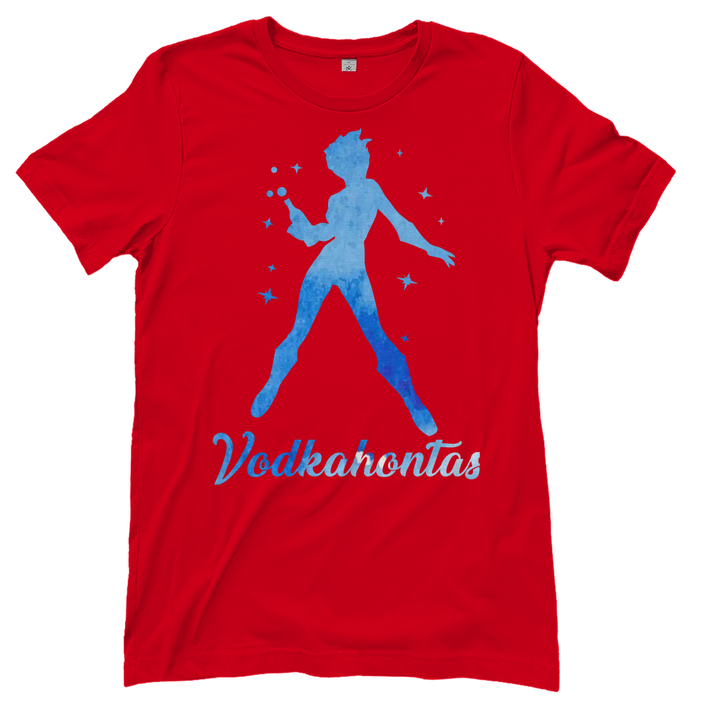 Vodkahontas - Prinzessin Aquarell - Damenshirt Red