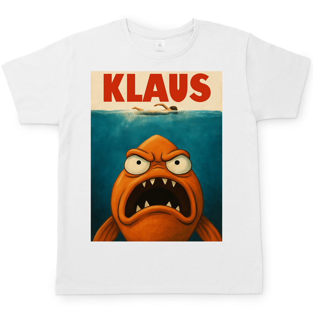 Klaus der Weiße Hai American Dad Mashup - Herren T-Shirt White