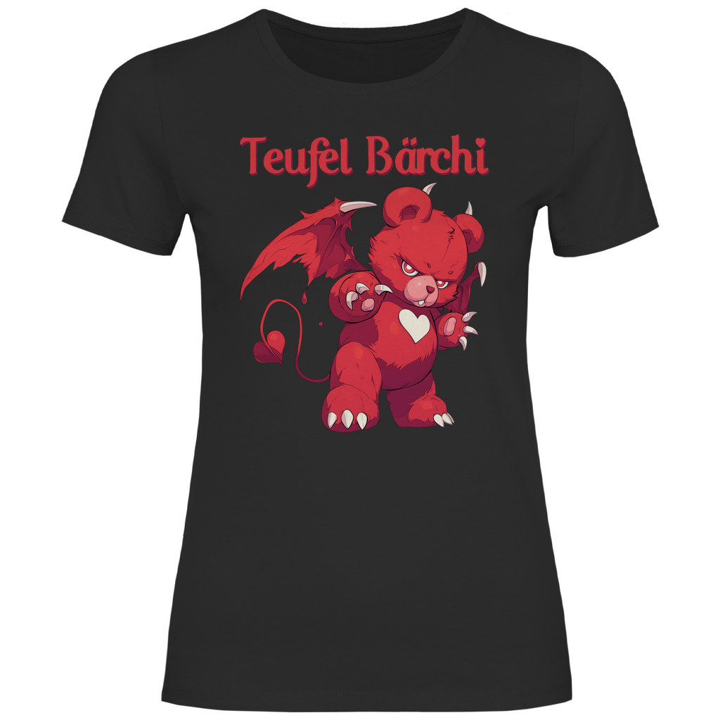 Teufel Bärchi - Glücksbärchi - Damenshirt