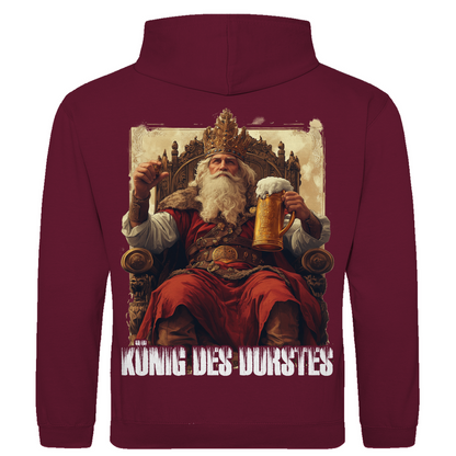 König des Durstes - Herren Hoodie Burgundy