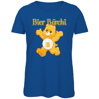 Bier Bärchi - Glücksbärchi - Damen Premium Bio T-Shirt Royal Blue