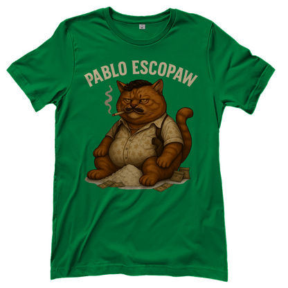 Pablo Escopaw Katze Mafia Escobar - Damen T-Shirt