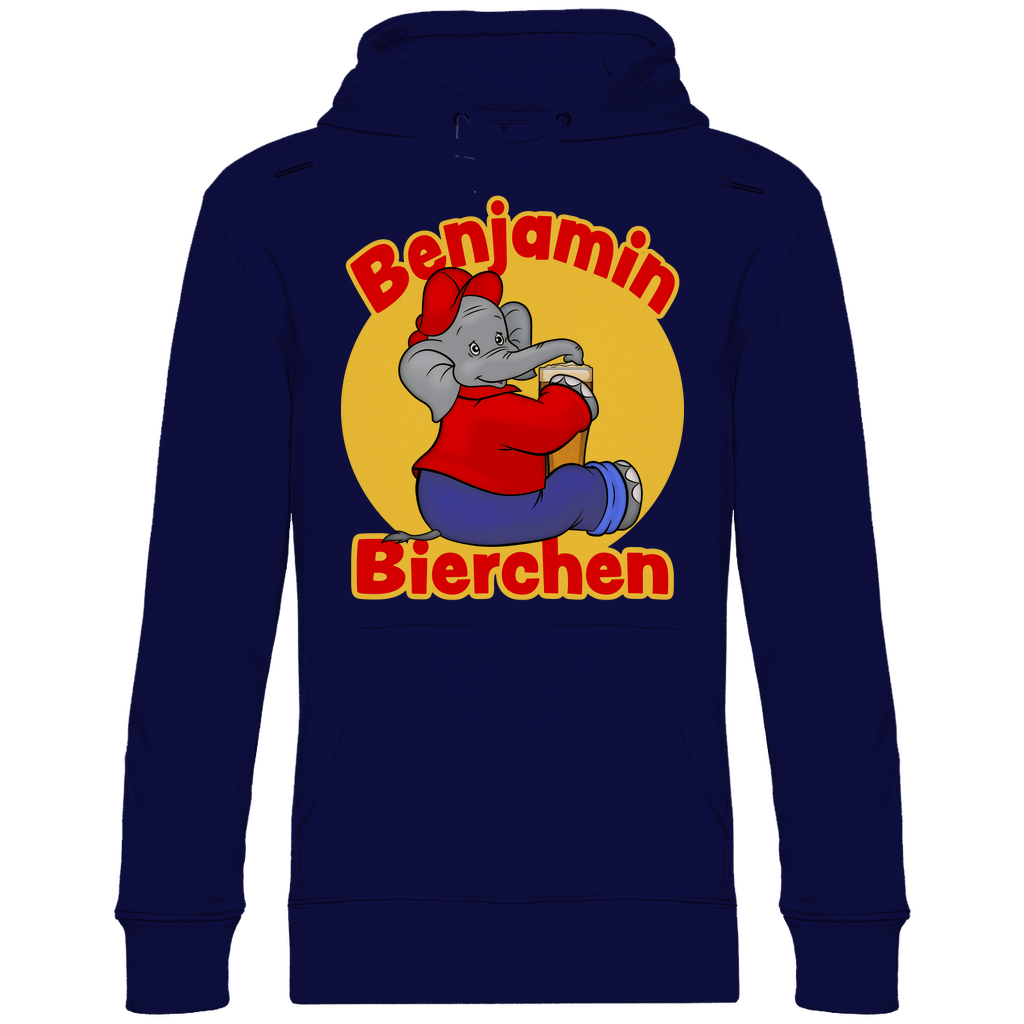 Benjamin Blümchen Bierchen - Unisex Hoodie Navy Blue