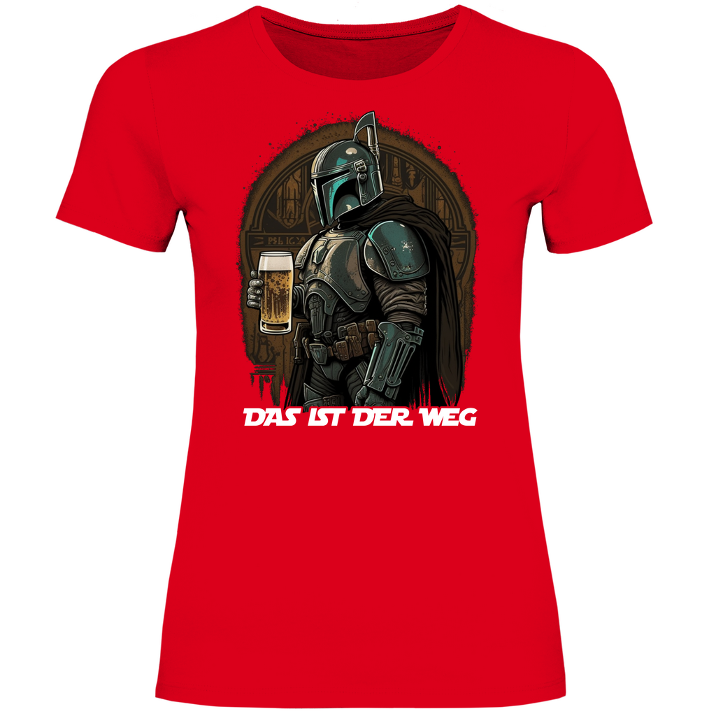 Das ist der Weg - Mandalorian Bier - Damenshirt