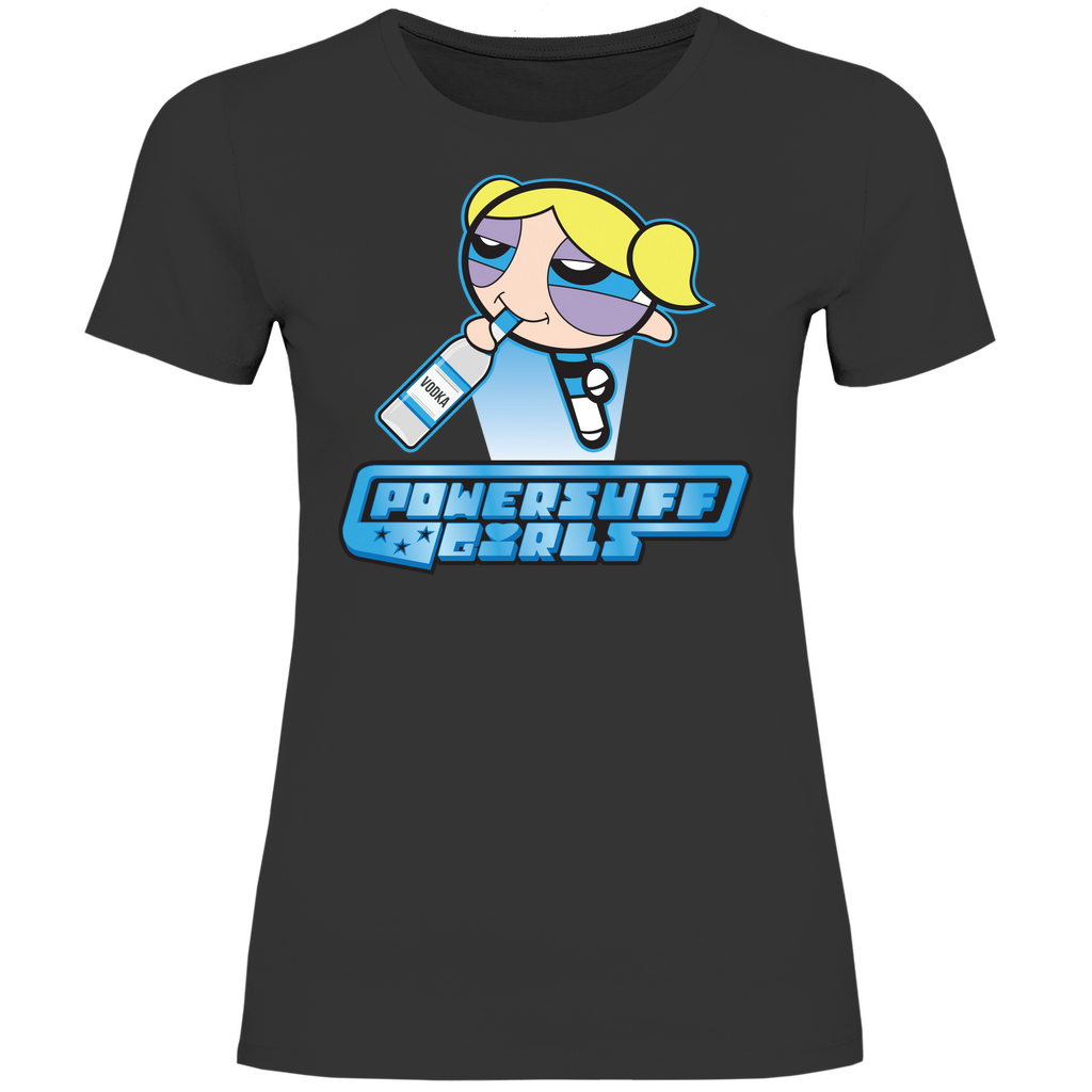 Bubbles Powersuff Powerpuff Girls - Damenshirt