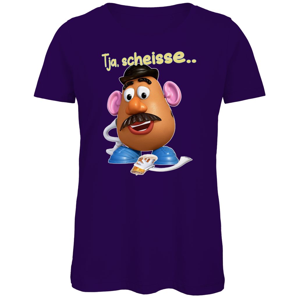 Tja, scheisse - Charlie Naseweis Toy Story - Damen Premium Bio T-Shirt Urban Purple