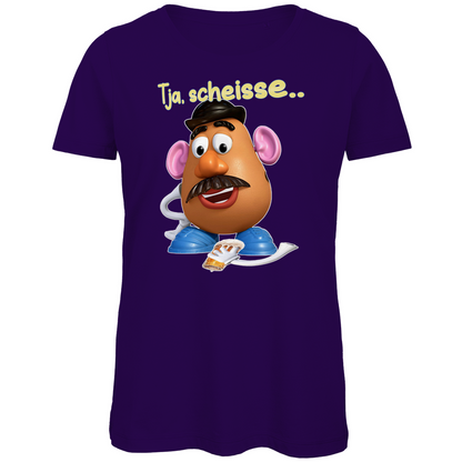 Tja, scheisse - Charlie Naseweis Toy Story - Damen Premium Bio T-Shirt Urban Purple