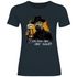 Ich bin der der säuft - Damenshirt Dark Grey Solid