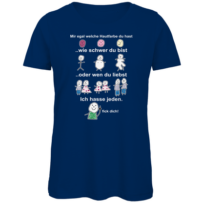 Mir egal welche Hautfarbe du hast - Damen Premium Bio T-Shirt