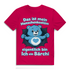 Herren Premium Bio T-Shirt Menschenkostüm eigentlich bin ich ein Bärchi Fuchsia