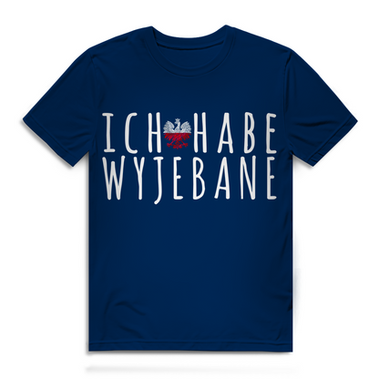 Wyjebane Shirt Männer – Lustiges Polska T-Shirt mit Spruch und polnischem Adler
