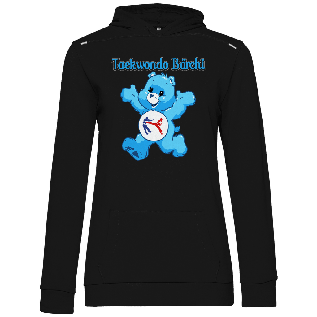 Taekwondo Bärchi - Glücksbärchi - Damen Hoodie Black