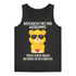 Damen Basic Tank Top Muss an sich Arbeiten Glücksbärchi Black
