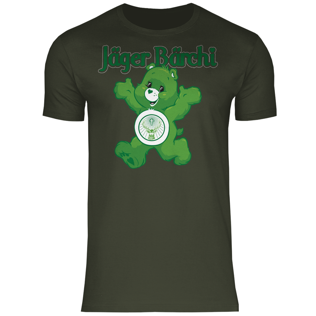 Jäger Bärchi - Glücksbärchi - Herren Shirt