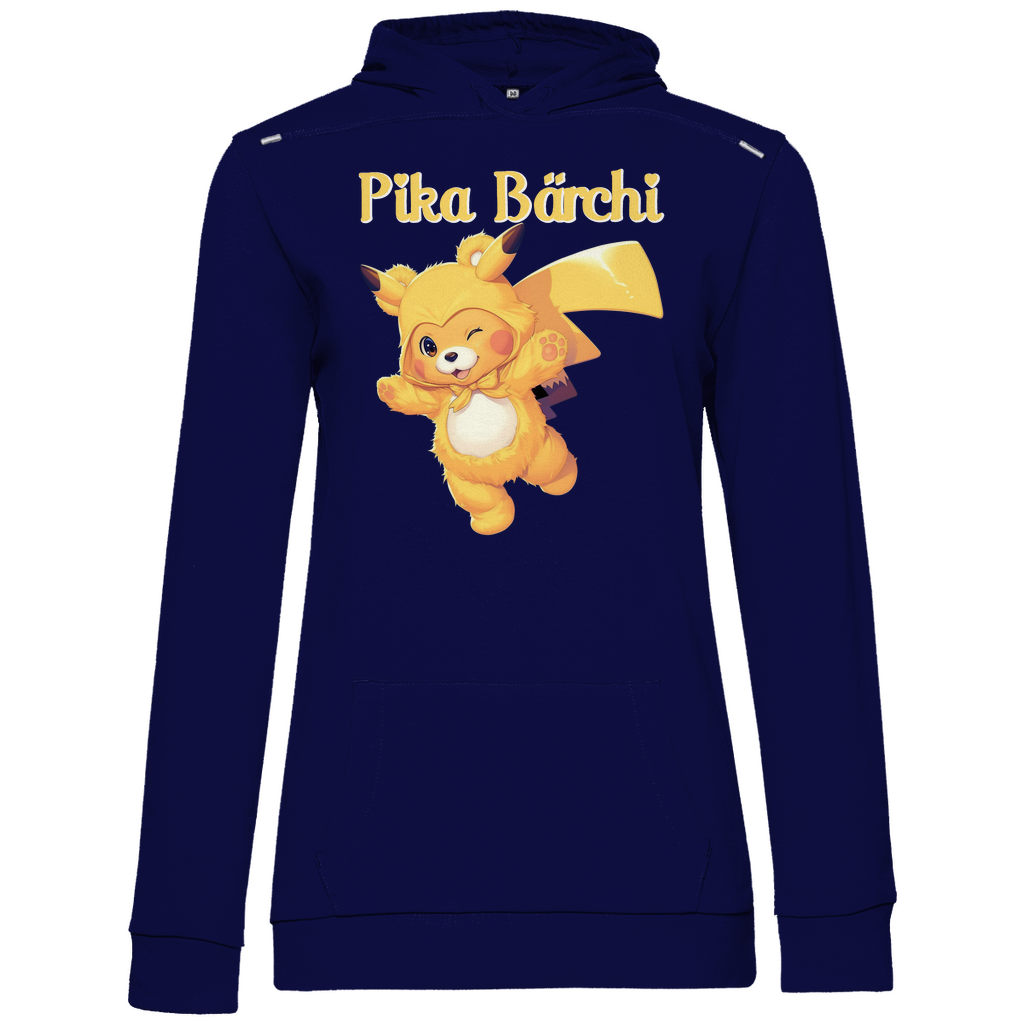 Pika Bärchi - Glücksbärchi - Damen Hoodie Navy Blue