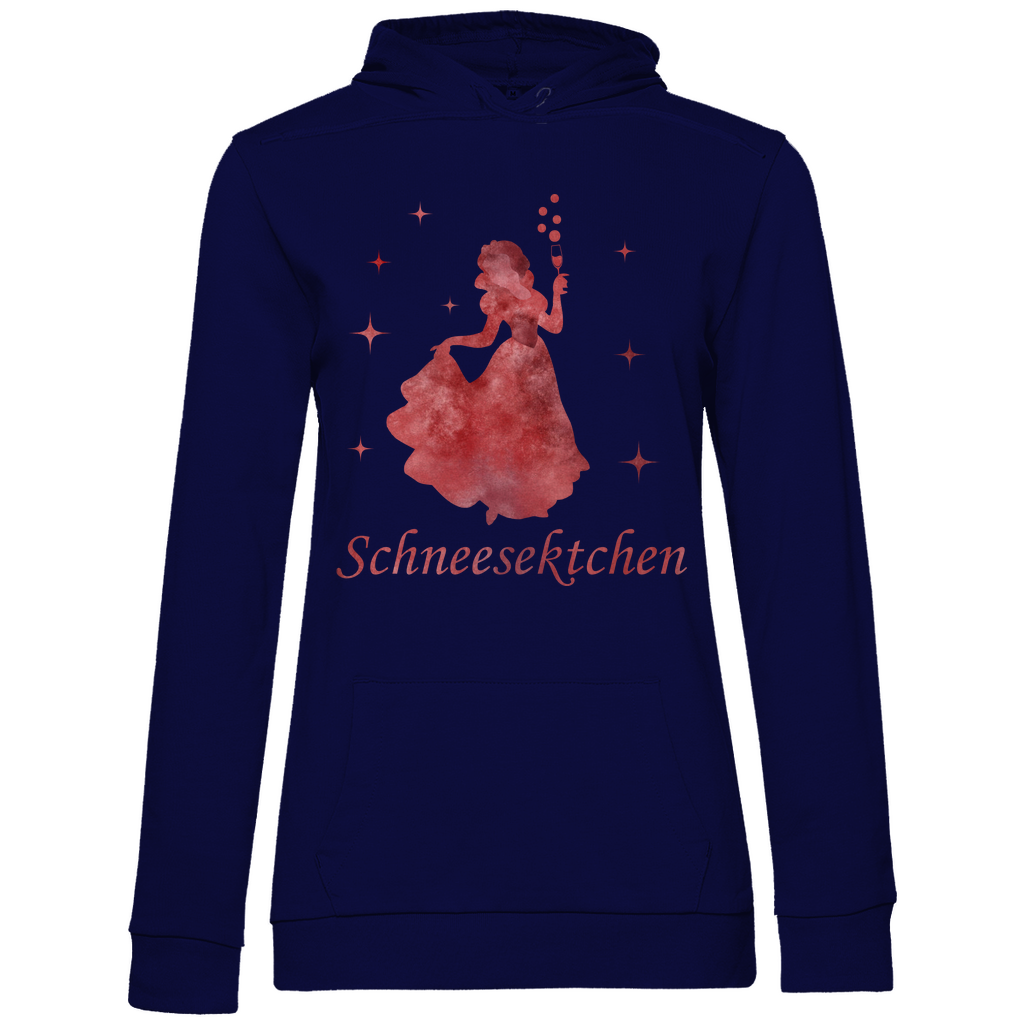 Schneesektchen - Prinzessin Aquarell - Damen Hoodie