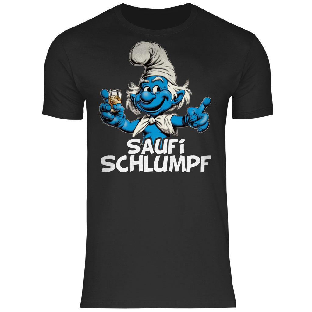 Saufi Schlumpf Grafik - Herren Shirt