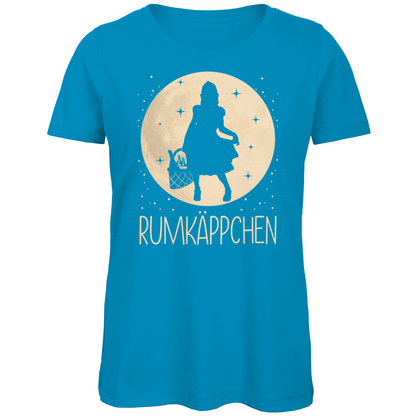 Mond Prinzessin - Rumkäppchen - Damen Premium Bio T-Shirt Atoll