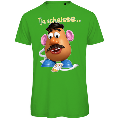 Tja, scheisse - Charlie Naseweis Toy Story - Herren Premium Bio T-Shirt Real Green